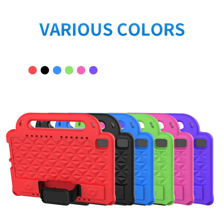 For Huawei MediaPad M5 10 10.8 inch Diamond Series EVA Anti-Fall Shockproof Sleeve Protective Shell Case with Holder & Strap