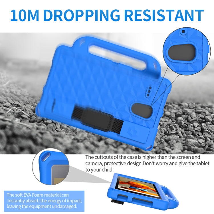 For Samsung Galaxy Tab 4 8.0 T330/T331/T377 Diamond Series EVA  Anti-Fall Shockproof Sleeve Protective Shell Case with Holder & Strap