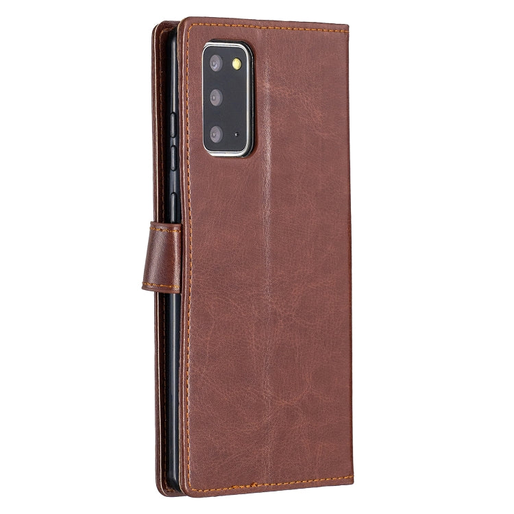 For Samsung Galaxy S21 FE Crazy Horse Texture Horizontal Flip Leather Case with Holder & Card Slots & Wallet & Photo Frame