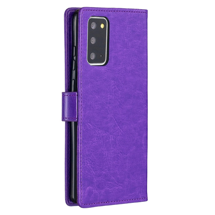 For Samsung Galaxy S21 FE Crazy Horse Texture Horizontal Flip Leather Case with Holder & Card Slots & Wallet & Photo Frame