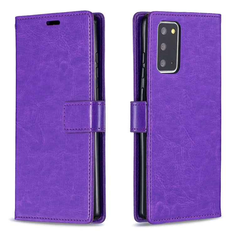 For Samsung Galaxy A12 Crazy Horse Texture Horizontal Flip Leather Case with Holder & Card Slots & Wallet & Photo Frame
