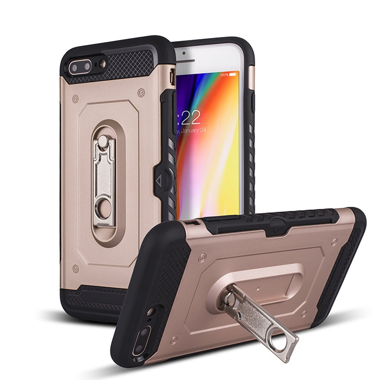 Shockproof PC + TPU Case for iPhone 7P / 8P, with Holder