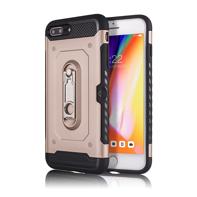 Shockproof PC + TPU Case for iPhone 7P / 8P, with Holder
