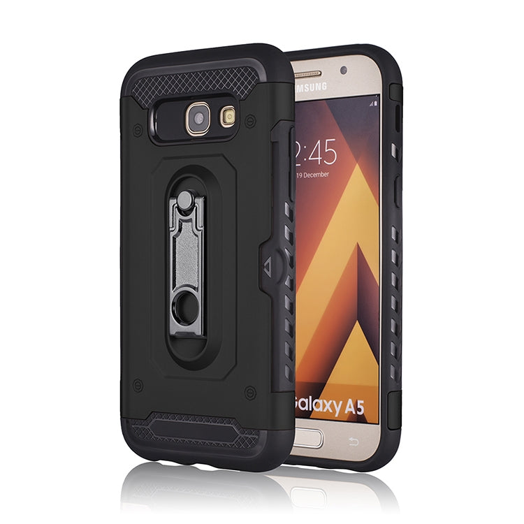 Shockproof PC + TPU Case for Galaxy A5 (2017) / A520, with Holder