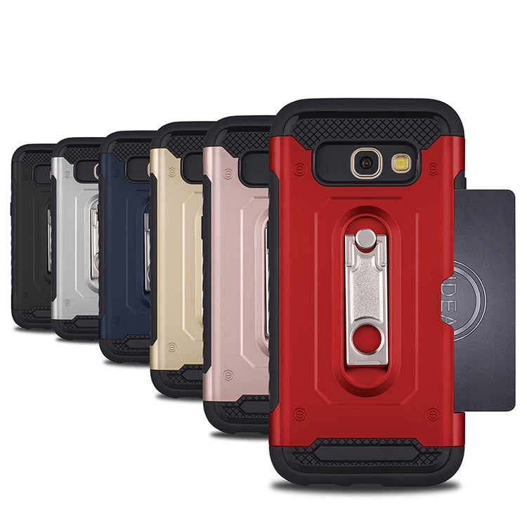 Shockproof PC + TPU Case for Galaxy A5 (2017) / A520, with Holder