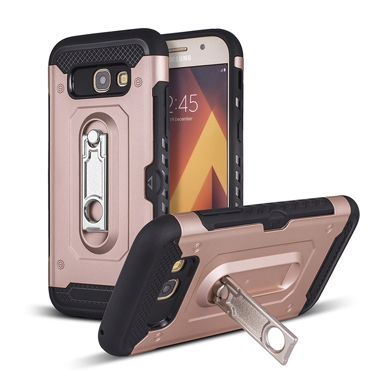 Shockproof PC + TPU Case for Galaxy A5 (2017) / A520, with Holder