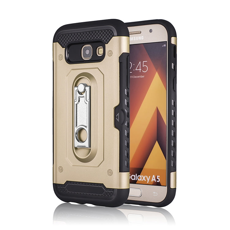 Shockproof PC + TPU Case for Galaxy A5 (2017) / A520, with Holder