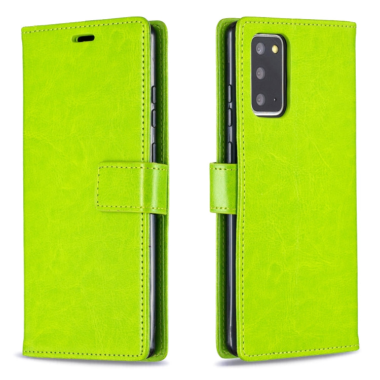 For Samsung Galaxy A32 5G Crazy Horse Texture Horizontal Flip Leather Case with Holder & Card Slots & Wallet & Photo Frame
