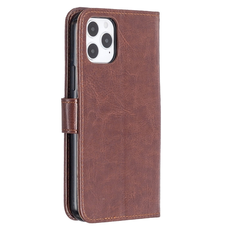 For iPhone 13 Pro Crazy Horse Texture Horizontal Flip Leather Case with Holder & Card Slots & Wallet & Photo Frame