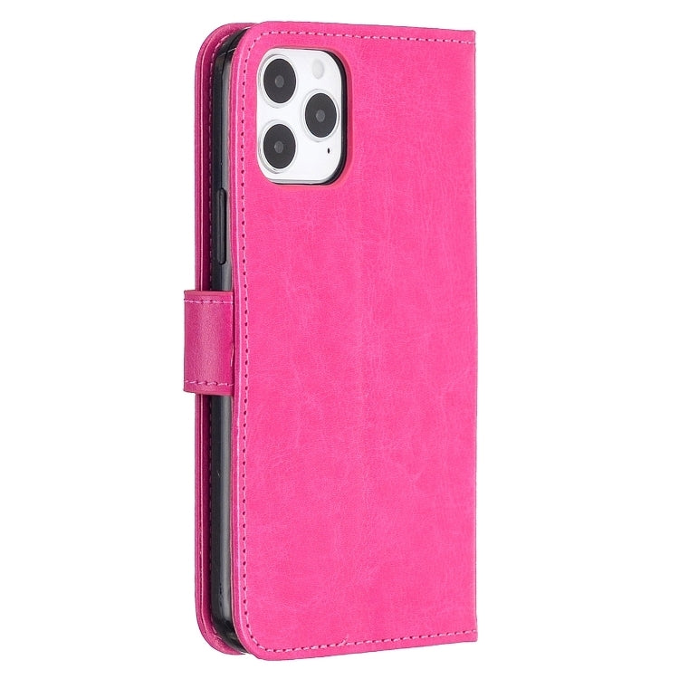 For iPhone 13 Pro Crazy Horse Texture Horizontal Flip Leather Case with Holder & Card Slots & Wallet & Photo Frame