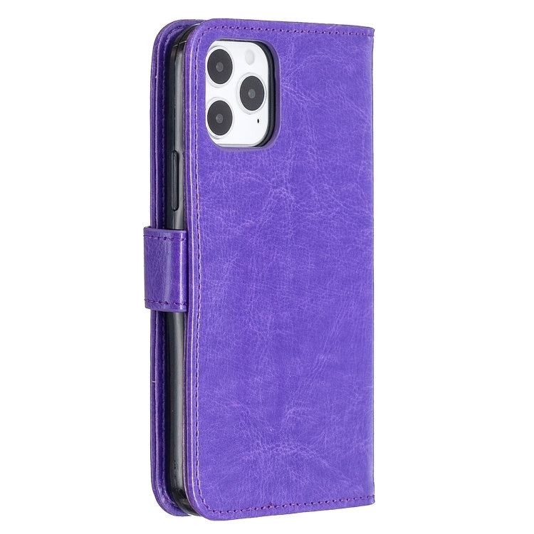 For iPhone 13 Pro Crazy Horse Texture Horizontal Flip Leather Case with Holder & Card Slots & Wallet & Photo Frame