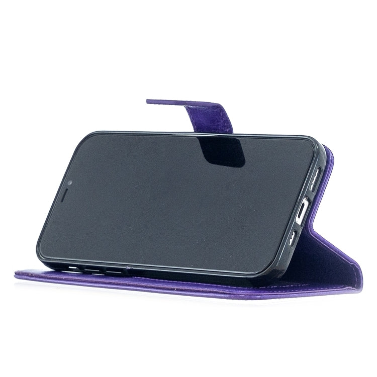 For iPhone 13 Pro Crazy Horse Texture Horizontal Flip Leather Case with Holder & Card Slots & Wallet & Photo Frame