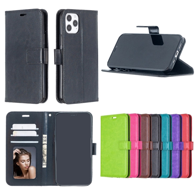 For iPhone 13 Pro Crazy Horse Texture Horizontal Flip Leather Case with Holder & Card Slots & Wallet & Photo Frame