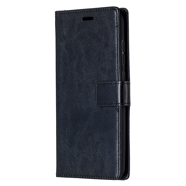 For Xiaomi Redmi Note 9 5G Crazy Horse Texture Horizontal Flip Leather Case with Holder & Card Slots & Wallet & Photo Frame