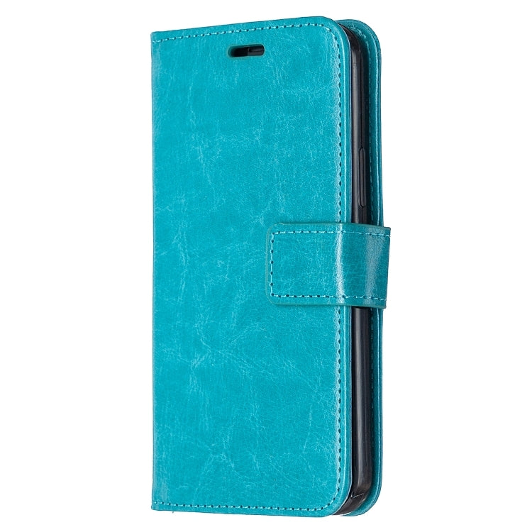 For iPhone 13 Pro Max Crazy Horse Texture Horizontal Flip Leather Case with Holder & Card Slots & Wallet & Photo Frame