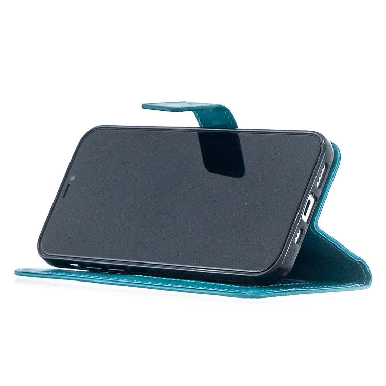 For iPhone 13 Pro Max Crazy Horse Texture Horizontal Flip Leather Case with Holder & Card Slots & Wallet & Photo Frame