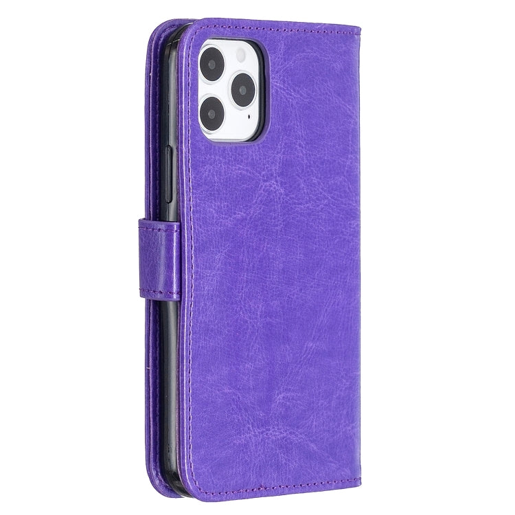 For iPhone 13 Pro Max Crazy Horse Texture Horizontal Flip Leather Case with Holder & Card Slots & Wallet & Photo Frame