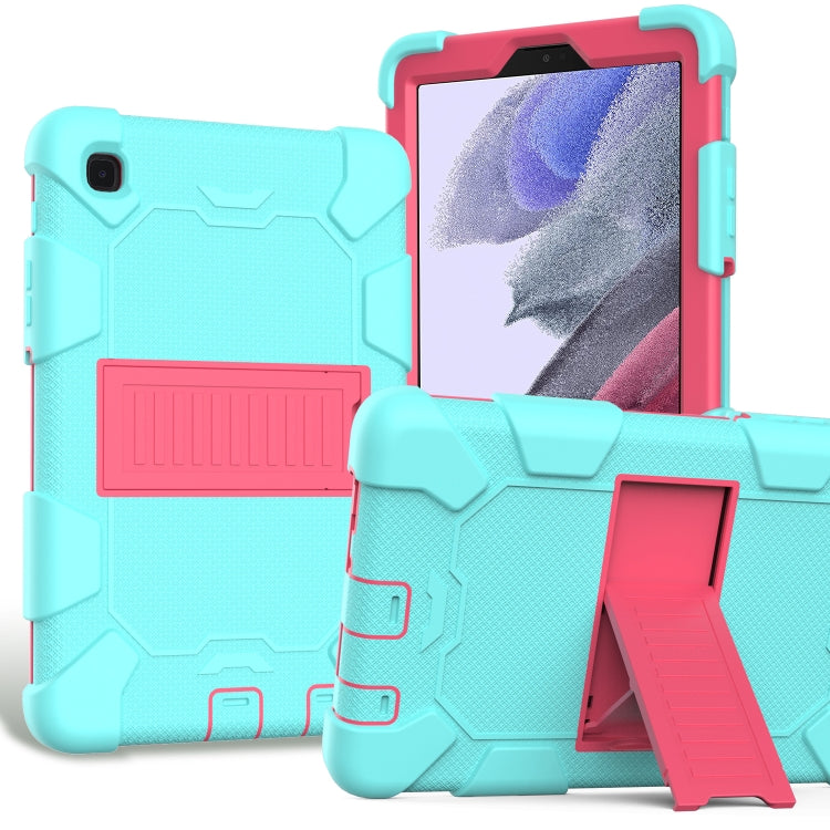 For Samsung Galaxy Tab A7 Lite T220 / T225 Two-Color Robot Shockproof Silicone + PC Protective Case with Holder