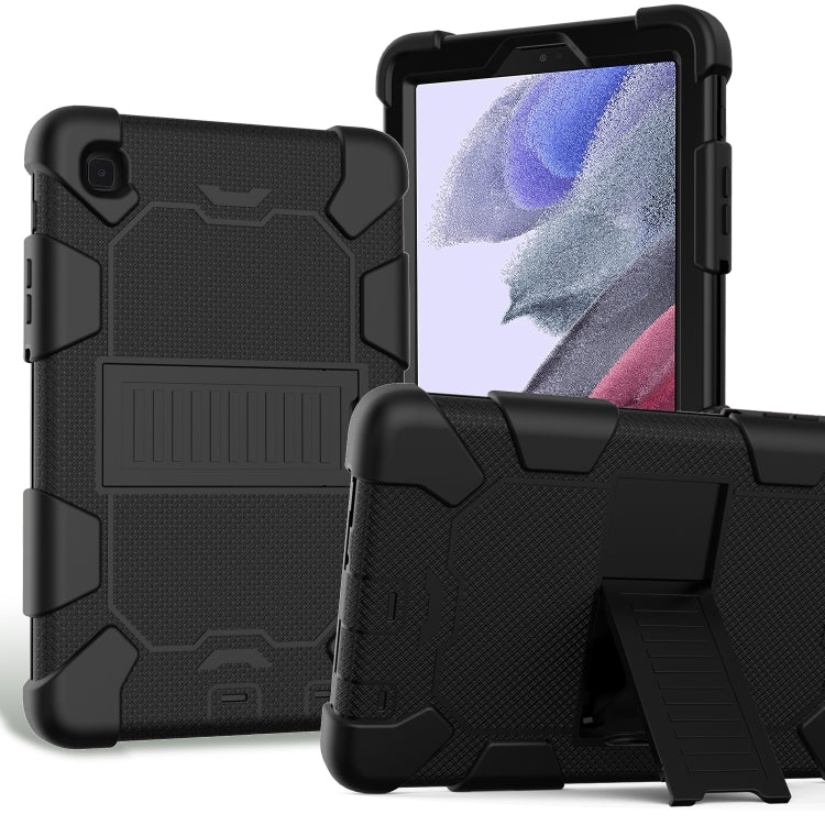 For Samsung Galaxy Tab A7 Lite T220 / T225 Two-Color Robot Shockproof Silicone + PC Protective Case with Holder