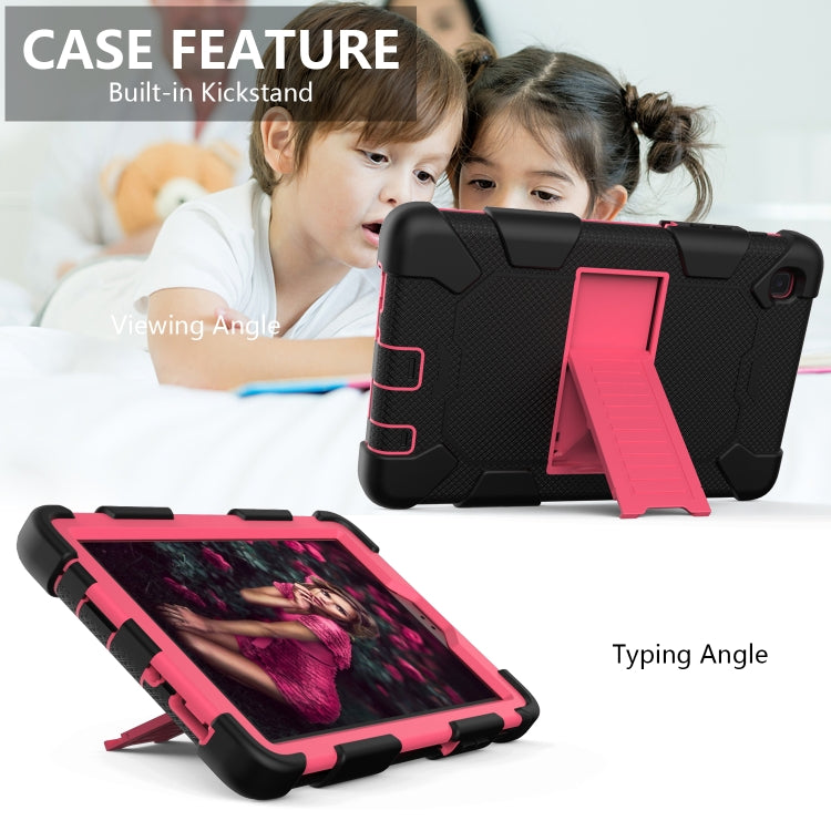 For Samsung Galaxy Tab A7 Lite T220 / T225 Two-Color Robot Shockproof Silicone + PC Protective Case with Holder