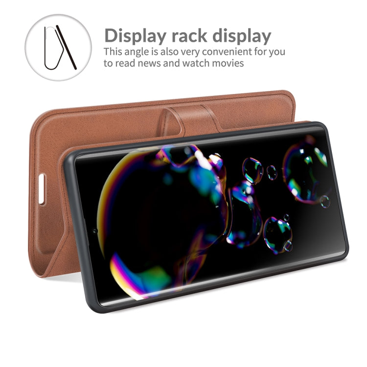 For Sharp Aquos R6 Retro Calf Pattern Buckle Horizontal Flip Leather Case with Holder & Card Slots & Wallet