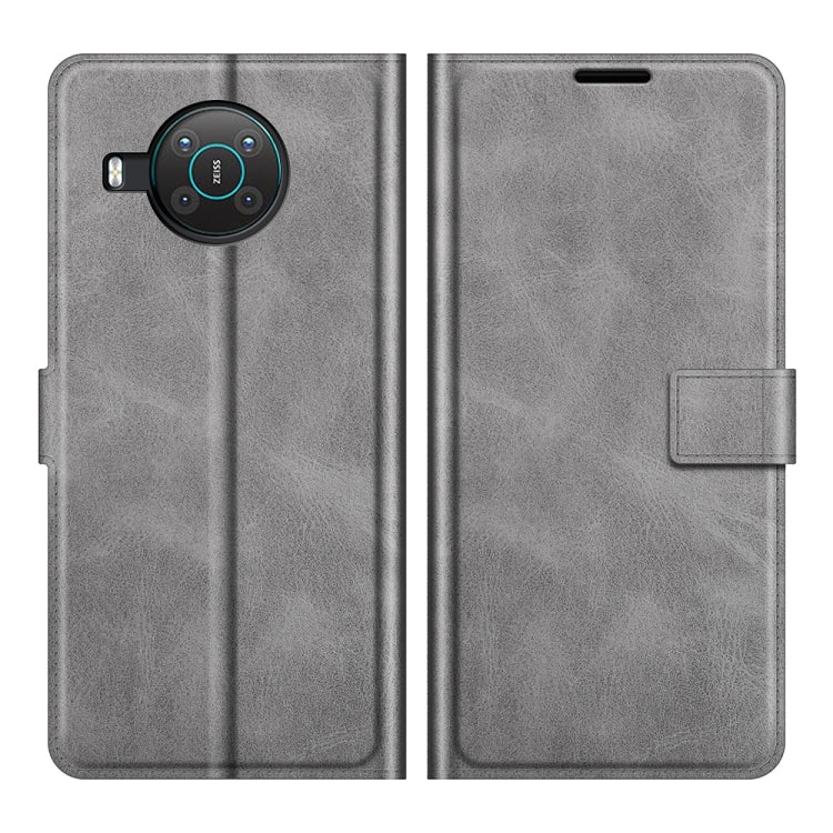 For Nokia X10 / X20 Retro Calf Pattern Buckle Horizontal Flip Leather Case with Holder & Card Slots & Wallet