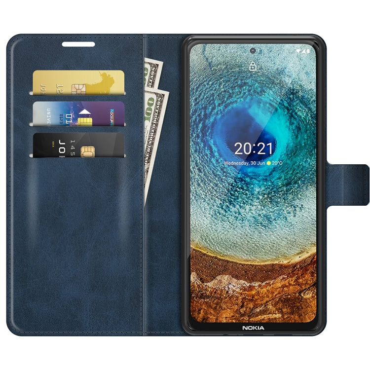 For Nokia X10 / X20 Retro Calf Pattern Buckle Horizontal Flip Leather Case with Holder & Card Slots & Wallet