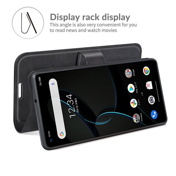 For ZTE Libero 5G Retro Calf Pattern Buckle Horizontal Flip Leather Case with Holder & Card Slots & Wallet