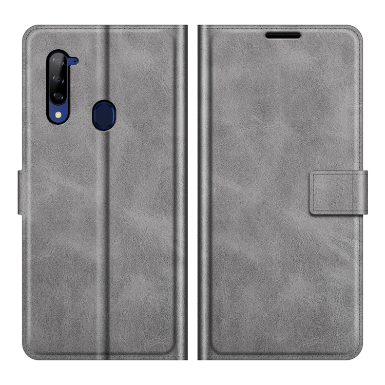 For ZTE Libero 5G Retro Calf Pattern Buckle Horizontal Flip Leather Case with Holder & Card Slots & Wallet