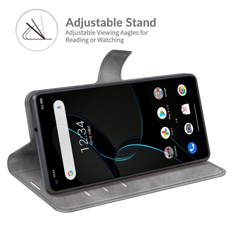 For ZTE Libero 5G Retro Calf Pattern Buckle Horizontal Flip Leather Case with Holder & Card Slots & Wallet