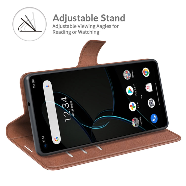 For ZTE Libero 5G Retro Calf Pattern Buckle Horizontal Flip Leather Case with Holder & Card Slots & Wallet