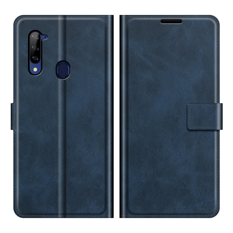 For ZTE Libero 5G Retro Calf Pattern Buckle Horizontal Flip Leather Case with Holder & Card Slots & Wallet