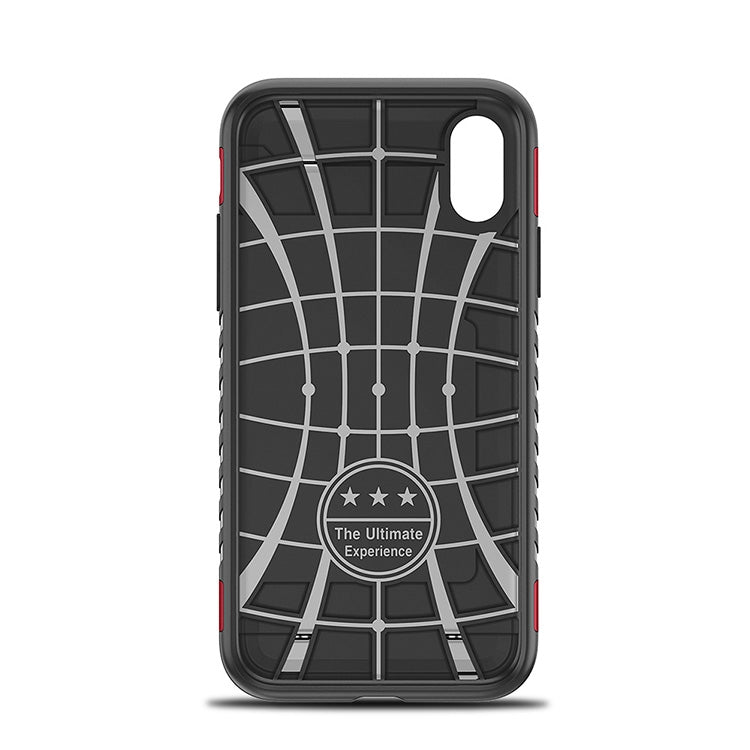 For iPhone XS Max Shockproof PC + TPU Case with Holder