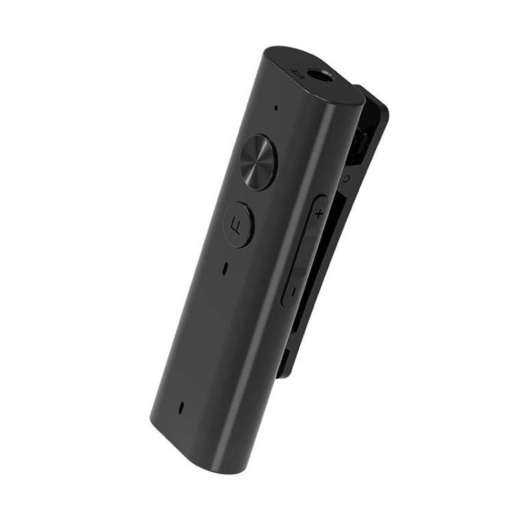 B55 Lavalier 5.1 Bluetooth Receiver Aux Wireless Audio Adapter Car Bluetooth Hands Free Call