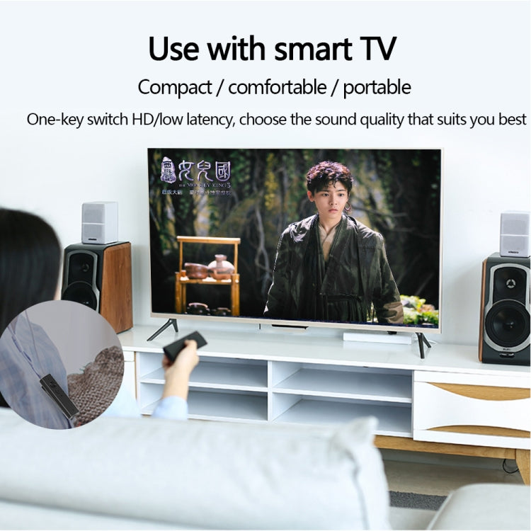 B55 Lavalier 5.1 Bluetooth Receiver Aux Wireless Audio Adapter Car Bluetooth Hands Free Call