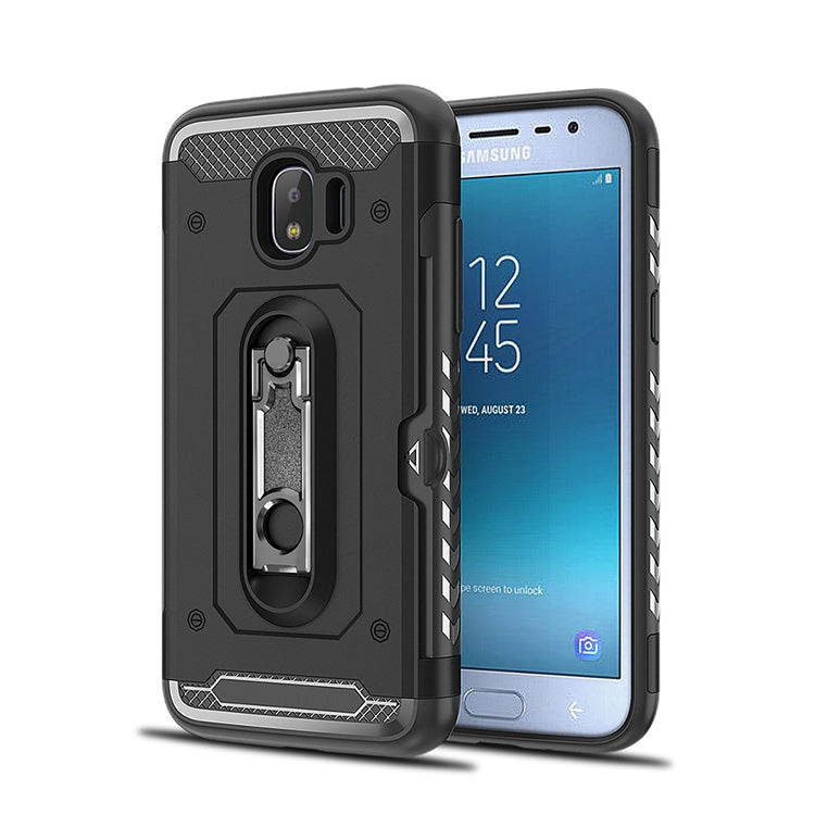 Shockproof PC + TPU Case for Galaxy J2 Pro (2018), with Holder