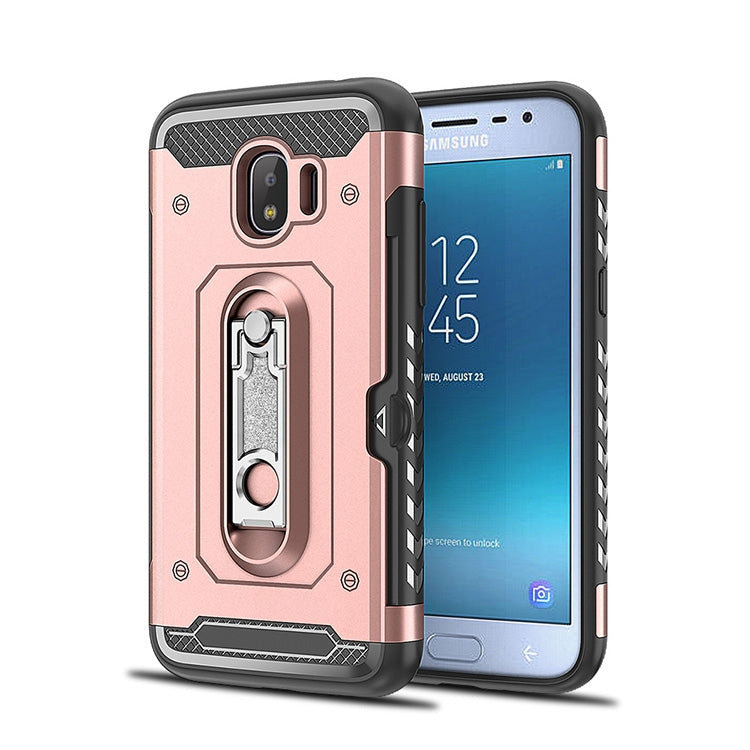 Shockproof PC + TPU Case for Galaxy J2 Pro (2018), with Holder
