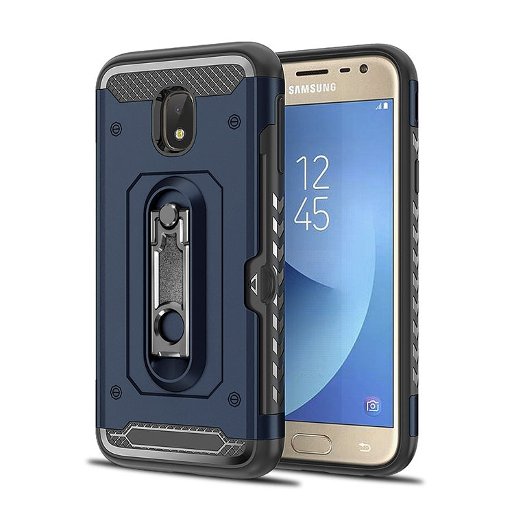 Shockproof PC + TPU Case for Galaxy J3 (2017) / J330 (EU Version), with Holder