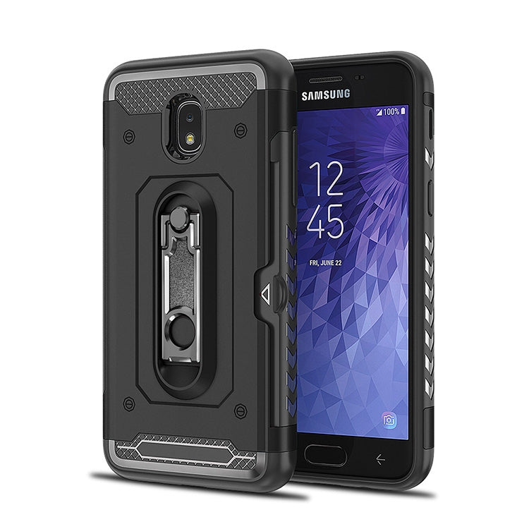 Shockproof PC + TPU Case for Galaxy J3 (2018), with Holder