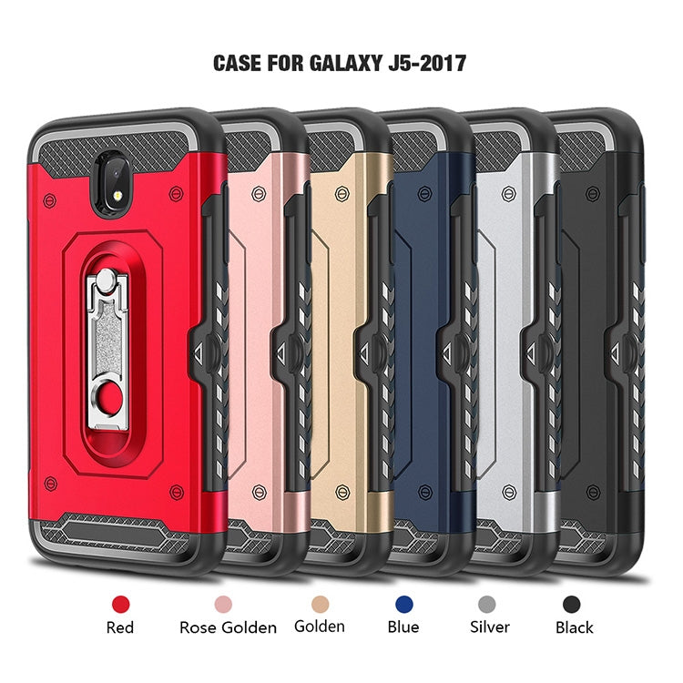 Shockproof PC + TPU Case for Galaxy J5 (2017) / J530 (EU Version), with Holder