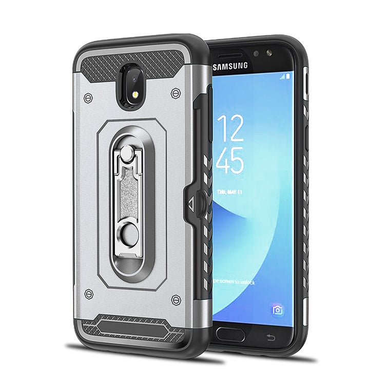 Shockproof PC + TPU Case for Galaxy J5 (2017) / J530 (EU Version), with Holder