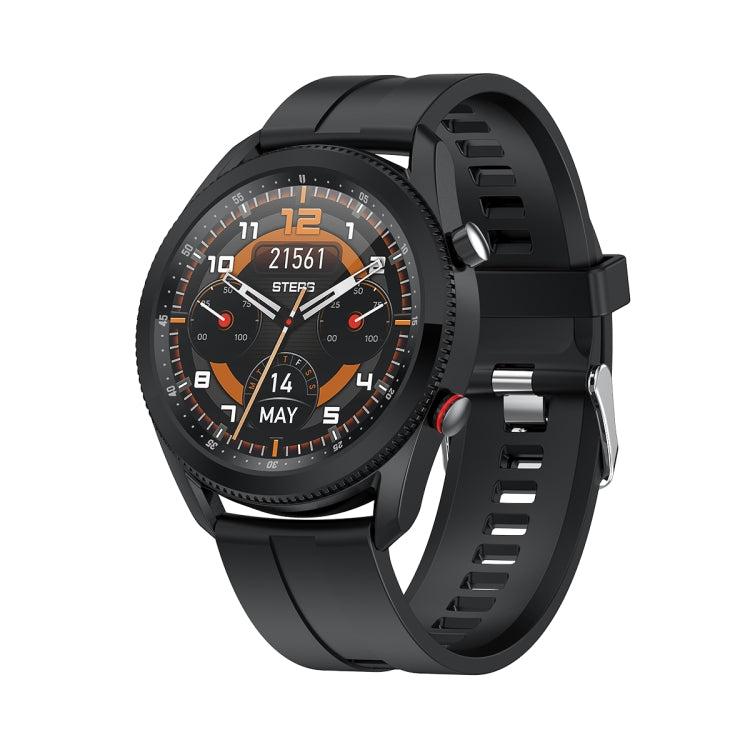 L61 1.28inch Color Screen Smart Watch IP67 Waterproof,Silicone Watchband,Support Bluetooth Call/Heart Rate Monitoring/Blood Pressure Monitoring/Blood Oxygen Monitoring/Sleep Monitoring