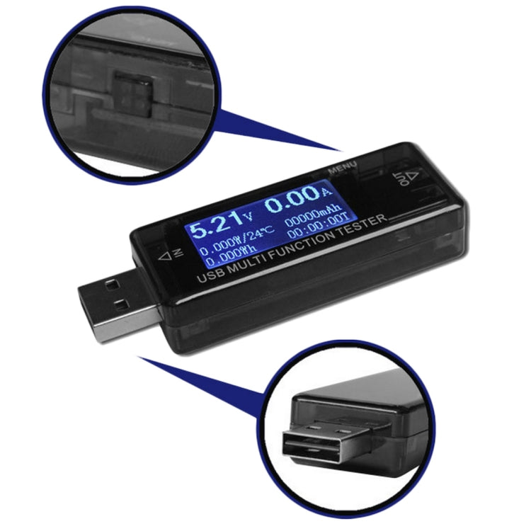 KWS-MX16 USB Digital Display Portable Battery Tester Mobile Current Detector