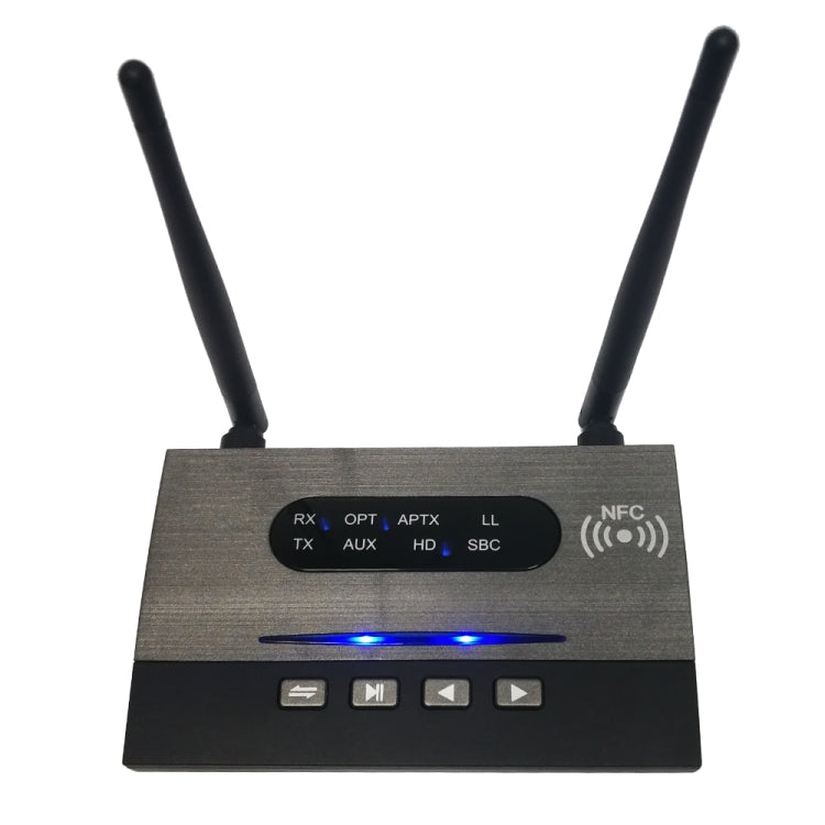 B22 Bluetooth 5.0 Transmitter Receiver APTx-HD LL Optical NFC Audio Adapter 3.5mm RCA AUX for TV / Home Stereo Headphone