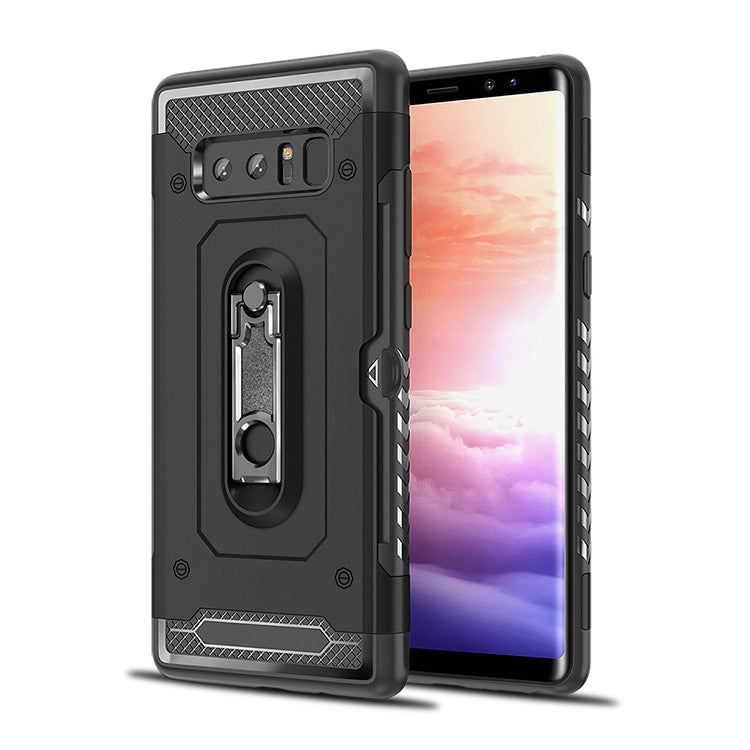 Shockproof PC + TPU Case for Galaxy Note 8, with Holder