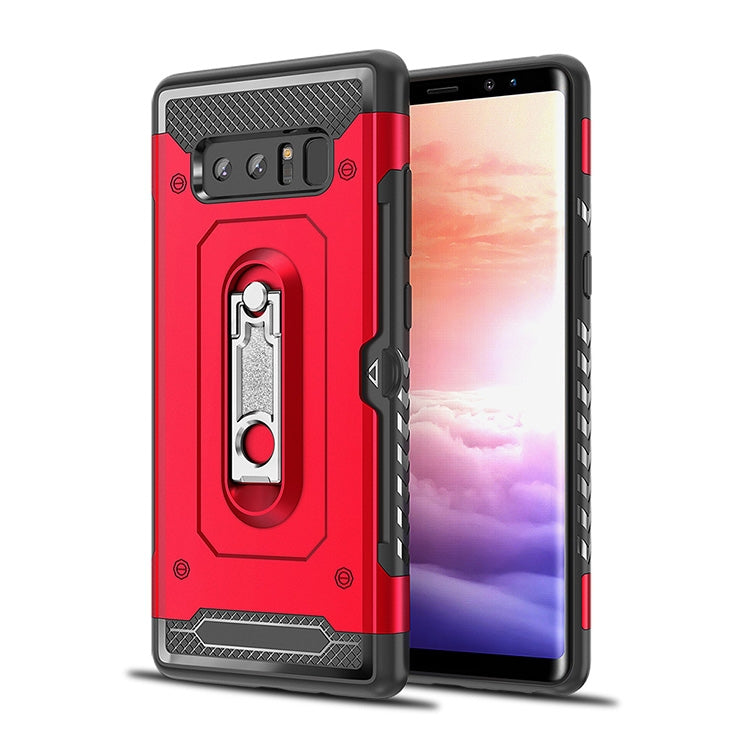 Shockproof PC + TPU Case for Galaxy Note 8, with Holder