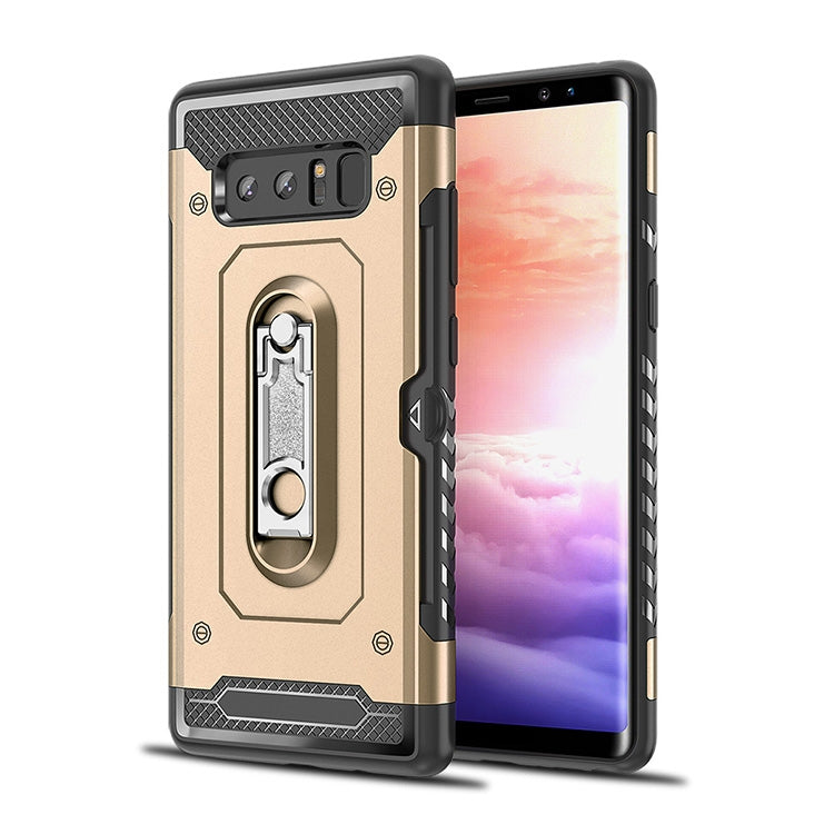 Shockproof PC + TPU Case for Galaxy Note 8, with Holder