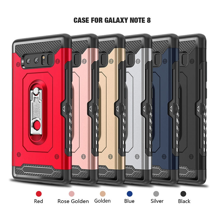 Shockproof PC + TPU Case for Galaxy Note 8, with Holder