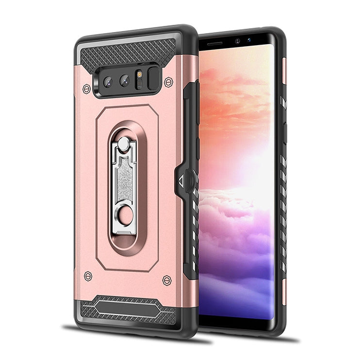 Shockproof PC + TPU Case for Galaxy Note 8, with Holder
