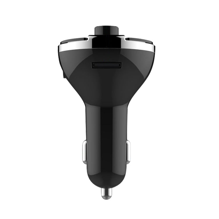 T20 Car Fm Transmitter Handsfree Car Kit Audio Receiver for Music Lcd Mp3 Player Dual USB Car Charger